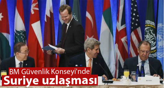 BM Güvenlik Konseyi'nde Suriye uzlaşması