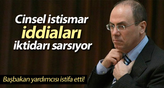 İsrailli bakandan 'cinsel taciz' istifası