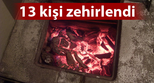 Eskişehir’de 13 kişi karbonmonoksit gazından zehirlendi