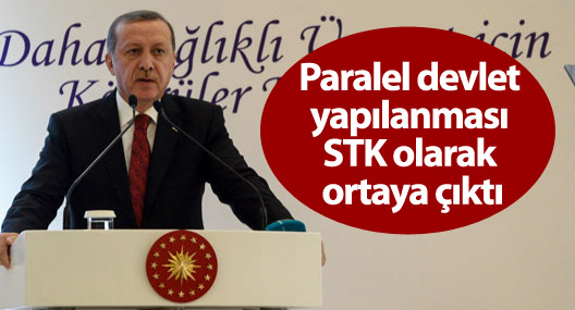 Erdoğan: Paralel devlet yapılanması STK olarak ortaya çıktı