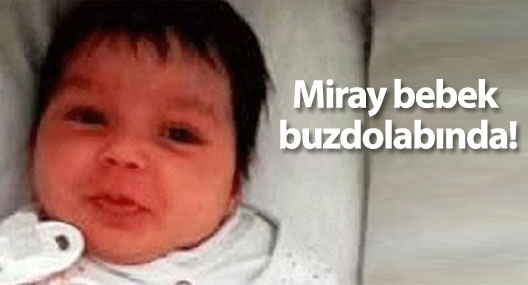 Miray bebek buzdolabında!