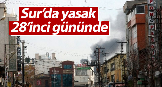 Sur’da yasak 28’inci gününde