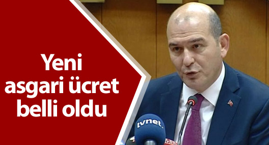 Yeni asgari ücret belli oldu