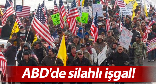 ABD'de silahlı bir grup, federal hükümet binasını işgal etti