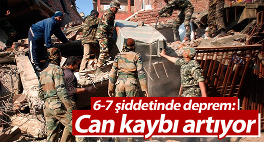 Hindistan'da 6.7 büyüklüğünde deprem: En az 5 ölü