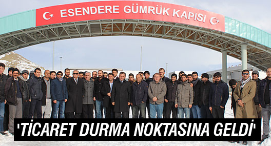 Özdemir: "Ticaret durma noktasına geldi"
