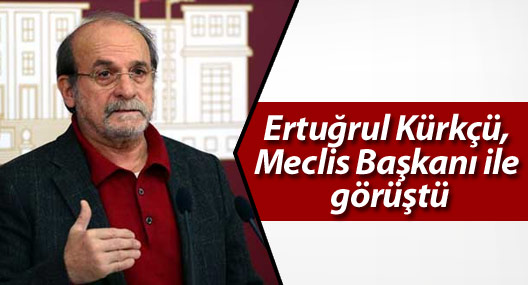 Ertuğrul Kürkçü, Meclis Başkanı ile görüştü