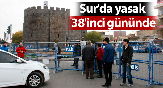 Sur'da yasak 38'inci gününde