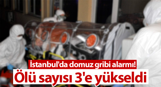 İstanbul'da domuz gribi alarmı: Ölü sayısı 3'e yükseldi