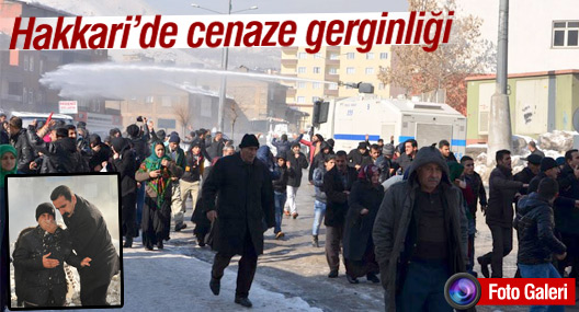 Hakkari'de cenaze gerginliği