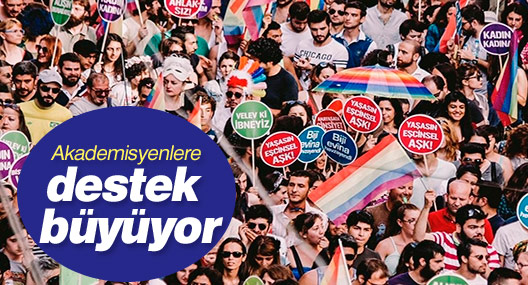LGBTİ örgütlerinden Barış İçin Akademisyenler'e destek