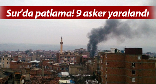 Sur'da patlama! 7 asker yaralandı