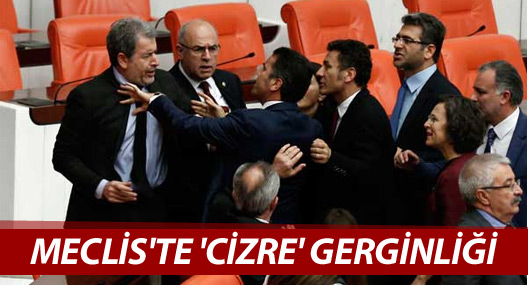 Meclis'te 'Cizre' gerginliği