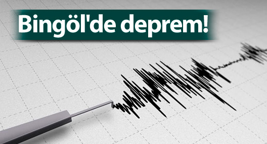 Bingöl'de deprem!