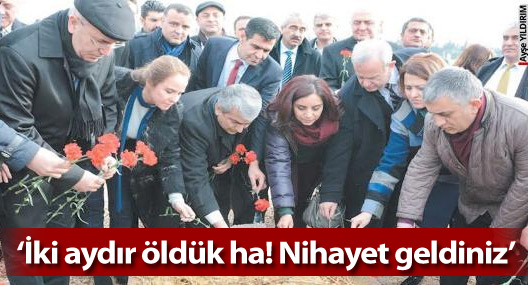 Diyarbakır halkından CHP heyetine: Nihayet geldiniz; biz burada öldük!