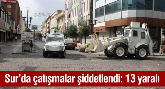 Sur’da çatışmalar şiddetlendi: 13 yaralı