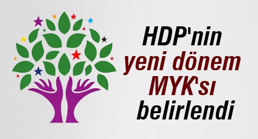 HDP'nin yeni dönem MYK'sı belirlendi
