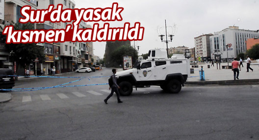 Sur’da 9 mahallede yasak kaldırıldı, 6 mahallede sürüyor