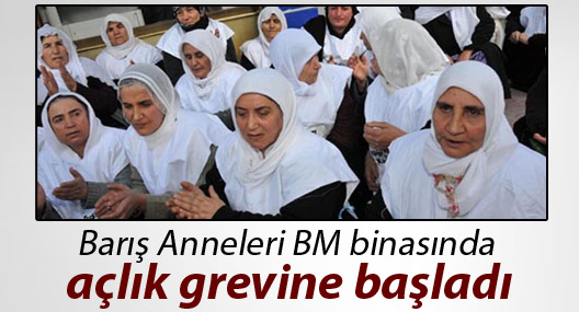 Barış Anneleri BM binasında açlık grevine başladı