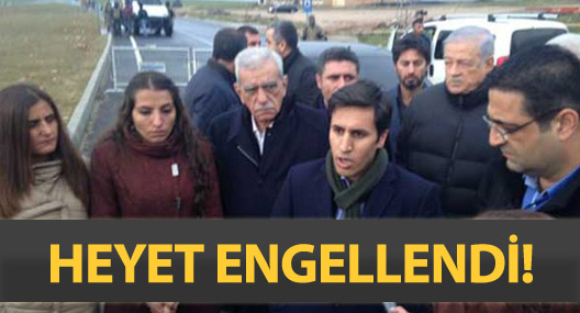 Cizre’ye girmek isteyen HDP ve DBP heyeti engellendi