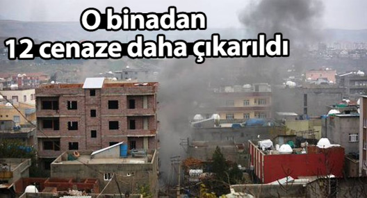 O binadan 12 cenaze daha çıkarıldı