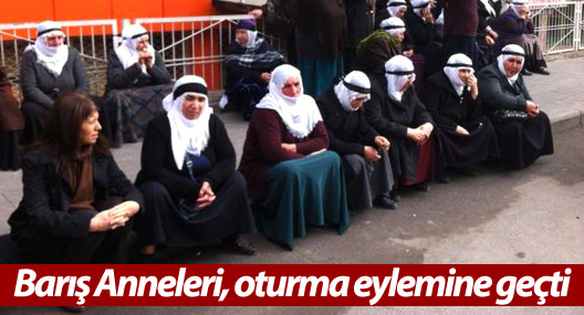 Barış Anneleri, oturma eylemine geçti