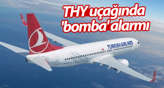 THY uçağında 'bomba' alarmı