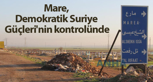 Mare, Demokratik Suriye Güçleri'nin kontrolünde