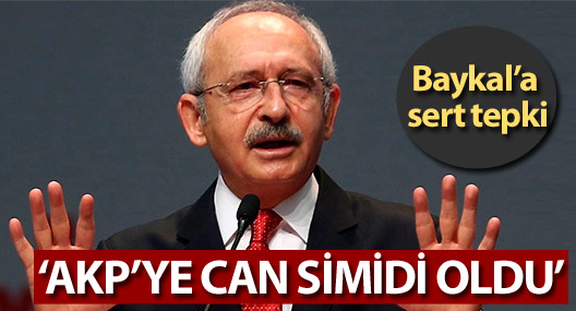 Kılıçdaroğlu'ndan Baykal tepkisi: AKP'ye can simidi oldu