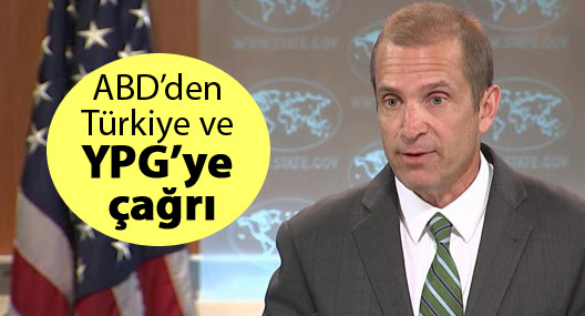 ABD’den Türkiye ve YPG’ye çağrı
