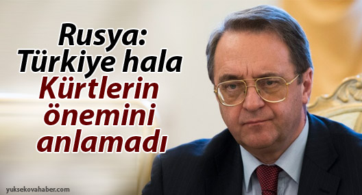 Rusya: Türkiye hala Kürtlerin önemini anlamadı