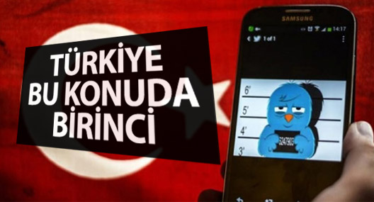 Twitter’da içerik kaldırma başvurusunda Türkiye birinci