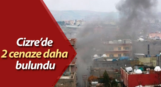 Cizre’de 2 cenaze daha bulundu