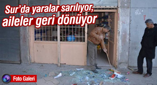 Sur'da yaralar sarılıyor, aileler geri dönüyor