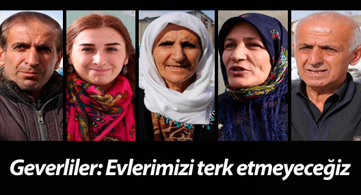 Yüksekovalılar: Evlerimizi terk etmeyeceğiz