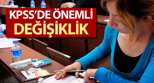KPSS puanlarının geçerlilik sürelerinde değişikliğe gidildi