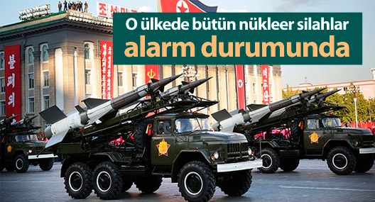Kuzey Kore'de bütün nükleer silahlar alarm durumunda