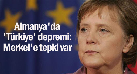 Almanya'da 'Türkiye' depremi: