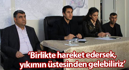 Yüksek, Cizre'de STÖ'ler ile bir araya geldi
