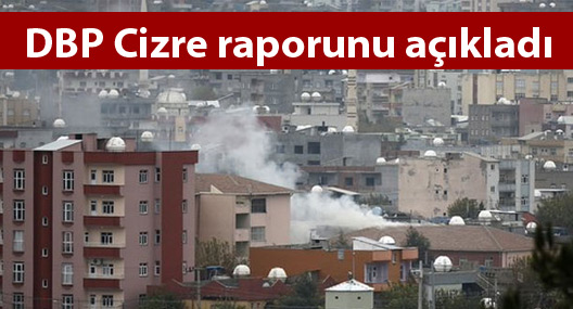 DBP Cizre raporunu açıkladı