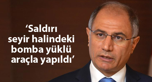 Ala: Saldırı seyir halindeki bomba yüklü araçla yapıldı