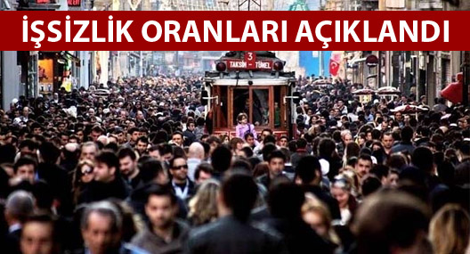 İşsizlik Oranları Açıklandı