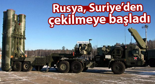Rusya, Suriye’den çekilmeye başladı