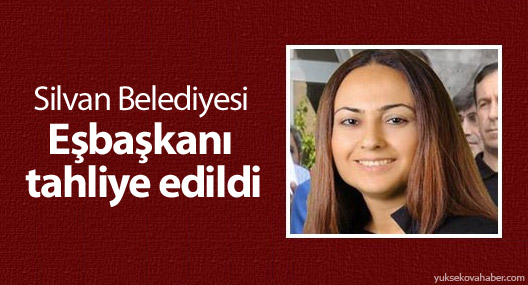 Silvan Belediyesi Eşbaşkanı tahliye edildi