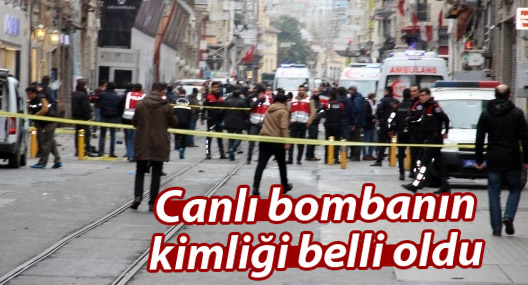 İstiklal’deki canlı bombanın kimliği belli oldu