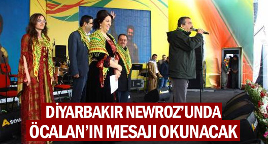 Diyarbakır Newroz'unda Öcalan'ın mesajı okunacak