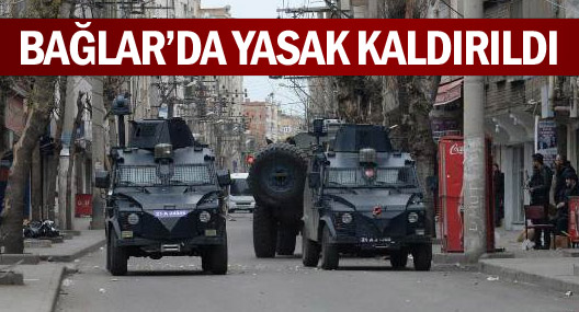 Bağlar'da yasak kaldırıldı