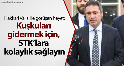 Hukukçular ve Mazlum-Der heyeti Hakkari’de