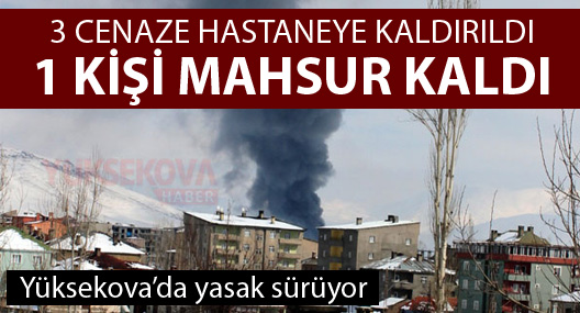 Yüksekova’da yasak onuncu gününde