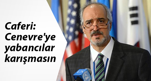 Caferi: Cenevre'ye yabancılar karışmasın